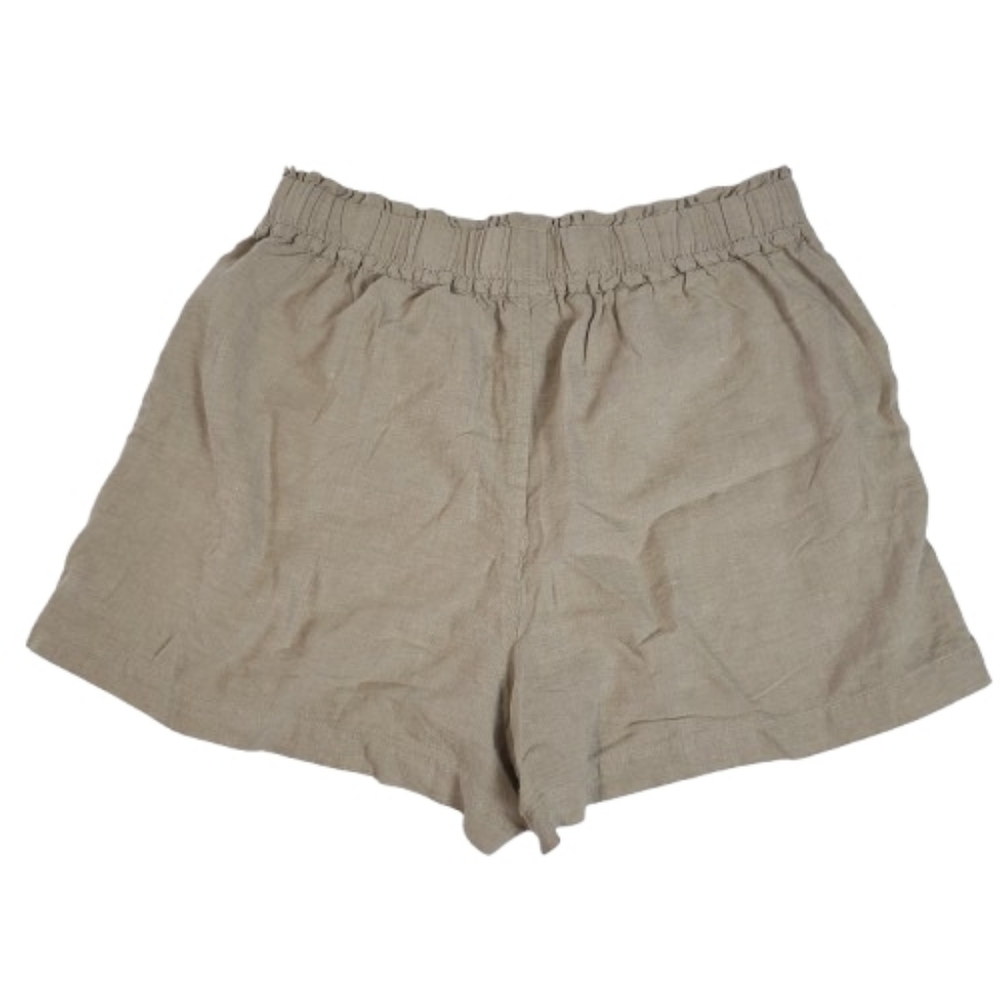 Rails Leighton Wheat Shorts‎ Pull On Linen Blend Lightweight Women's Medium